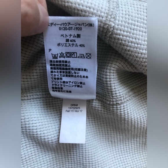 Eddie Bauer Men’s Gray Cream Sweater Crew Neck  Long Sleeve Size M - Picture 10 of 10